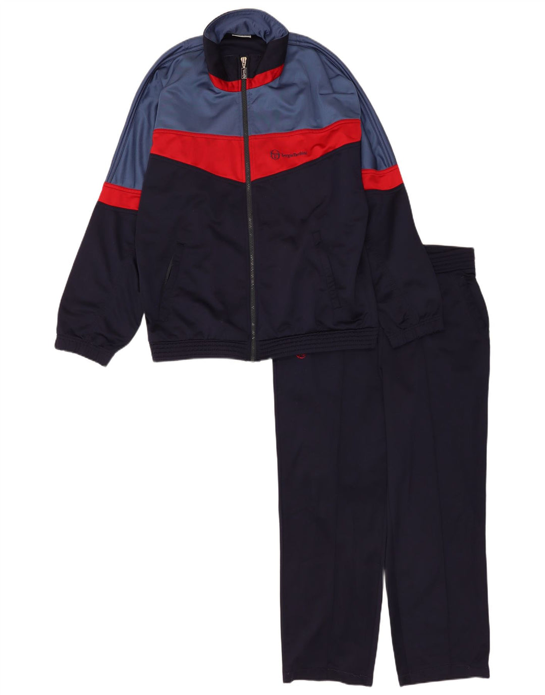 Trening complet pentru bărbați Sergio Tacchini IT 46 Small Bleumarin Colorblock
