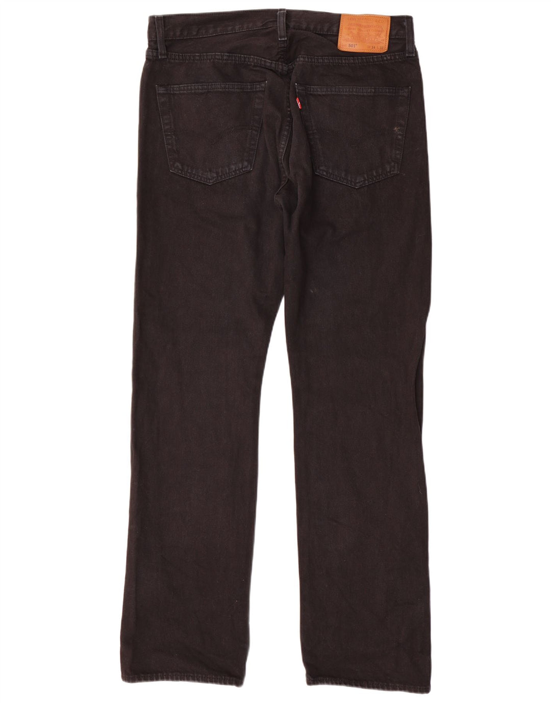 Blugi Levi's 501 drepte pentru bărbați W34 L32 bumbac negru