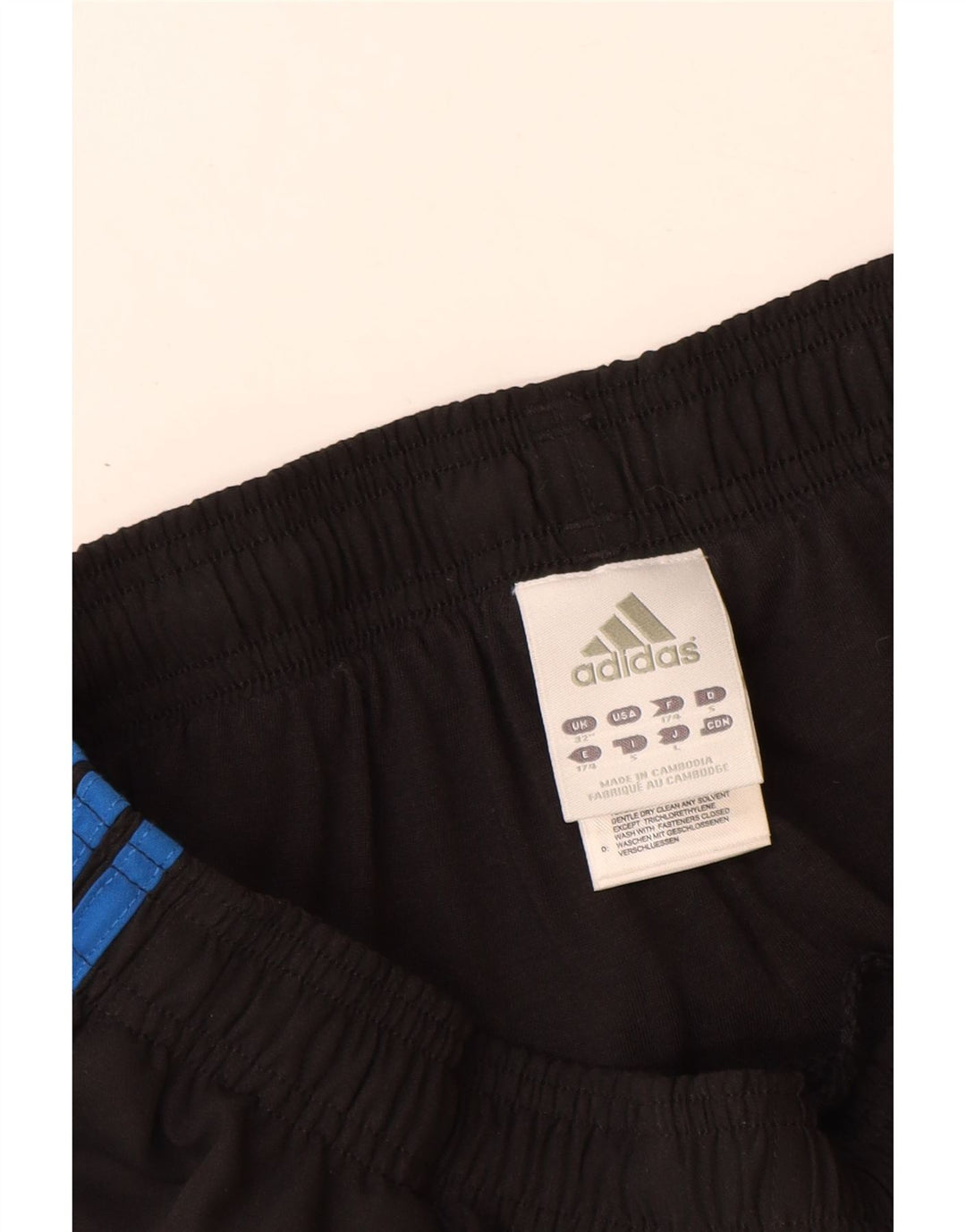 Pantaloni de trening Adidas pentru bărbați Joggeri poliester mediu negru