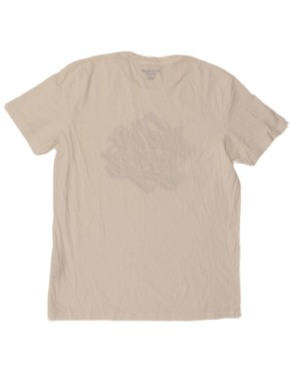 Tricou cu grafic Jack & Jones pentru bărbați, cu croiala normală, XL, bumbac alb