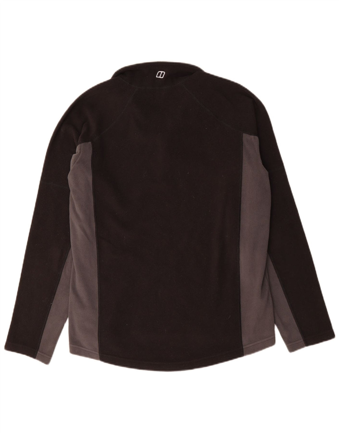 Jumper pentru bărbați Berghaus, din lână, cu fermoar, negru, poliester