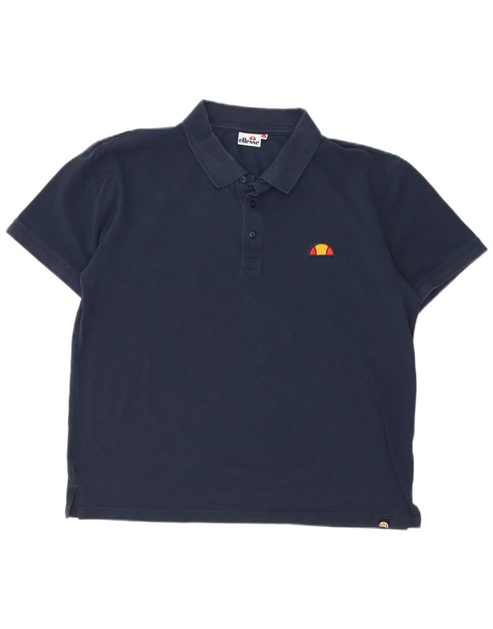 Tricou polo pentru bărbați Ellesse XL bleumarin