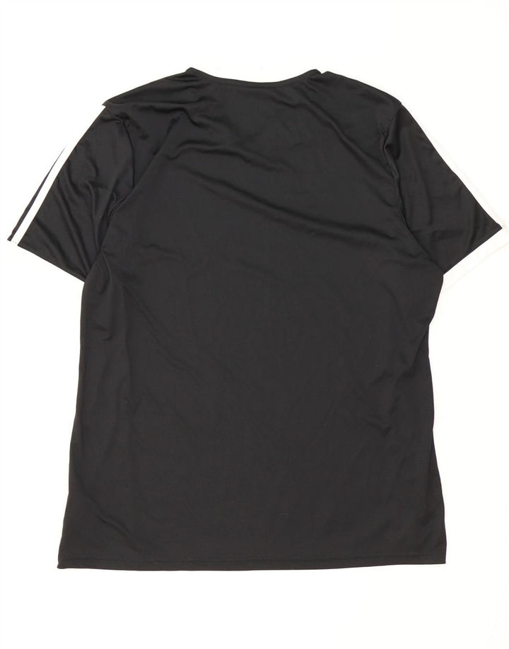 Tricou Adidas Climalite pentru bărbați Top XL Poliester negru