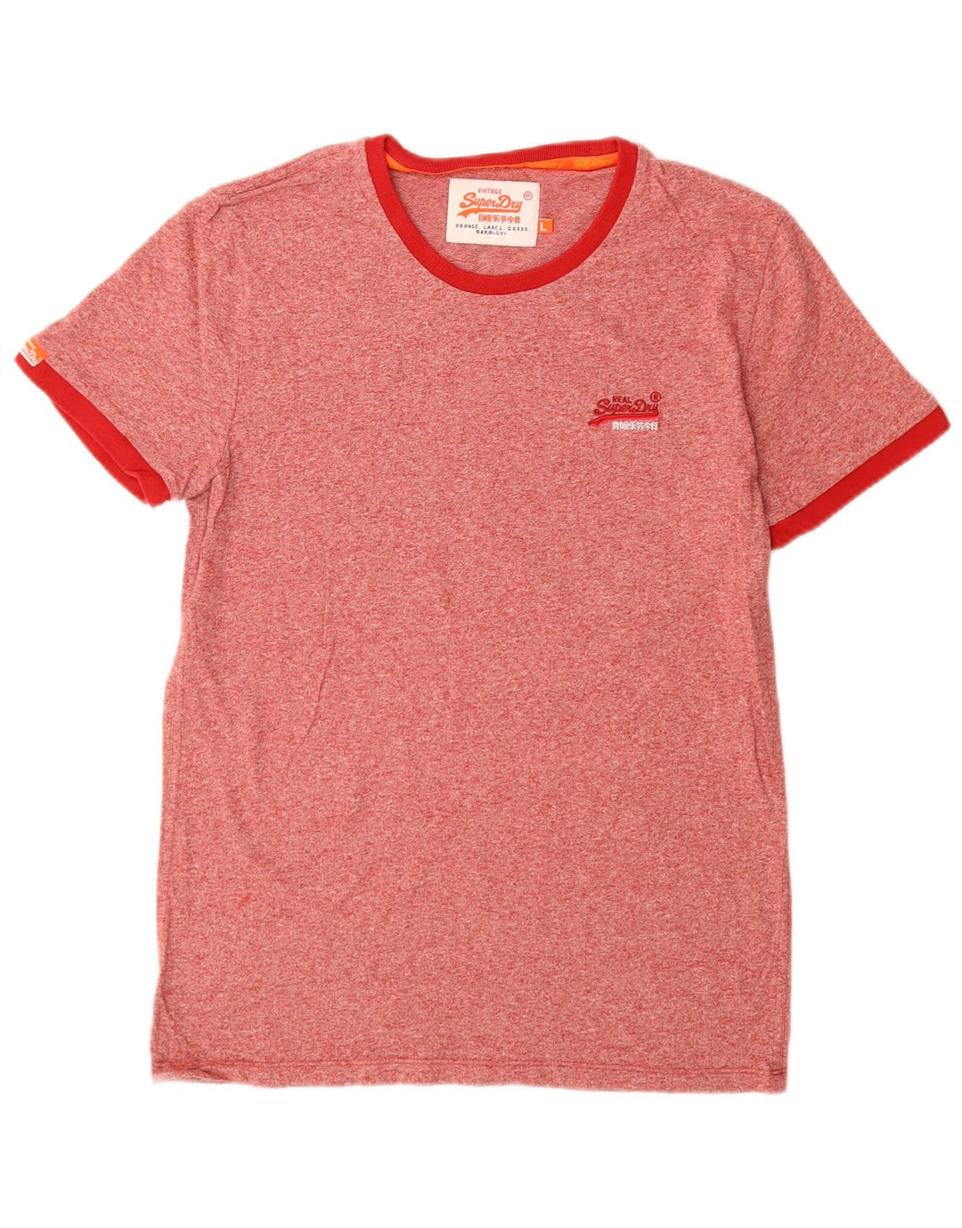 Tricou grafic pentru bărbați Superdry Top mare roșu cu pete