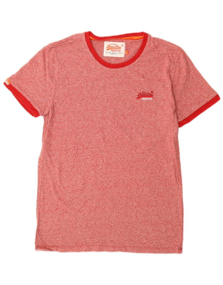 Tricou grafic pentru bărbați Superdry Top mare roșu cu pete