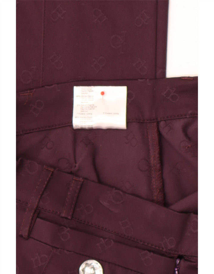 Roccobarocco Pantaloni casual pentru femei cu model abstract IT 44 Medium W30 L30 B