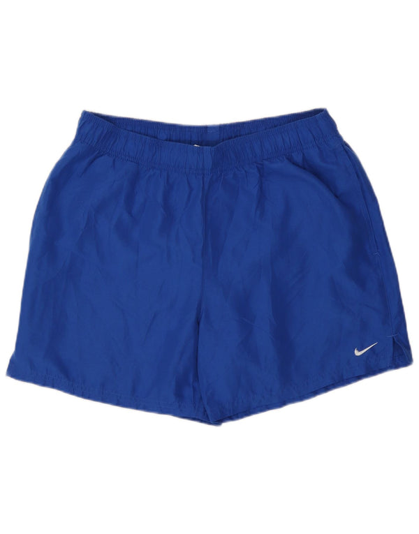 Pantaloni scurți sport pentru bărbați Nike, albastru mediu, poliester