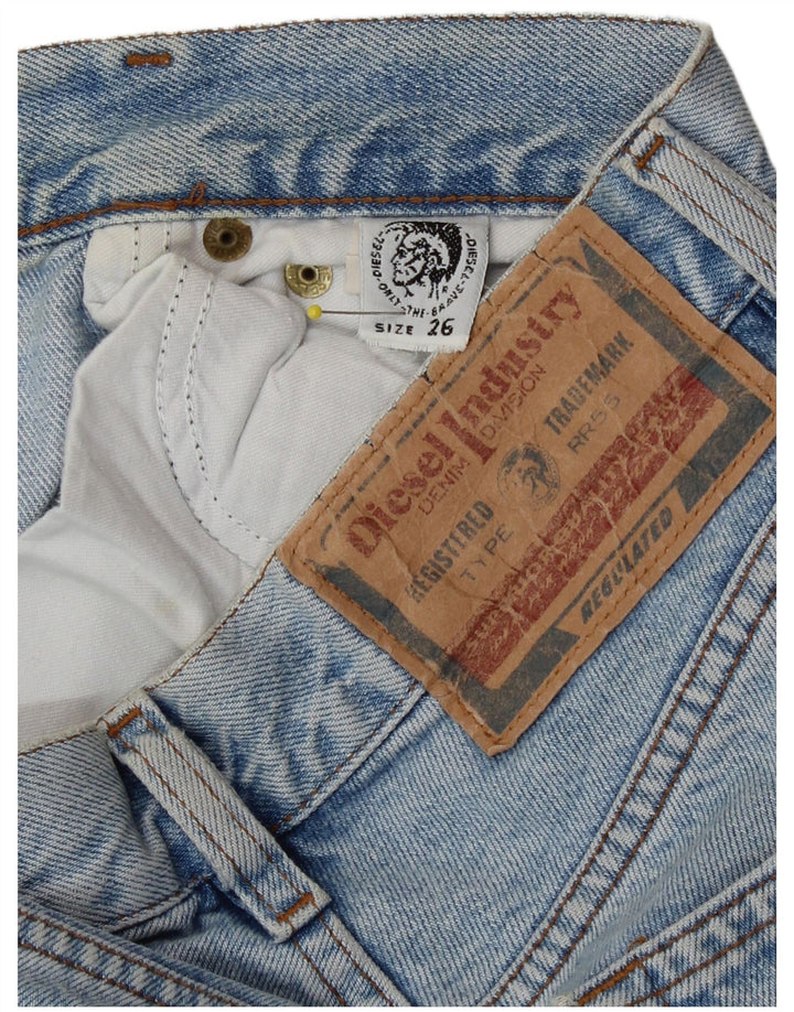 Blugi drepti pentru femei Diesel W26 L31 Albastru