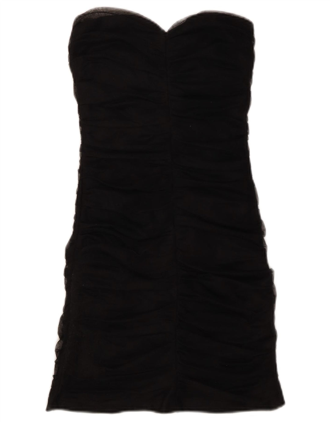 Rochie bodycon fără bretele ZARA UK 8 Mic Negru