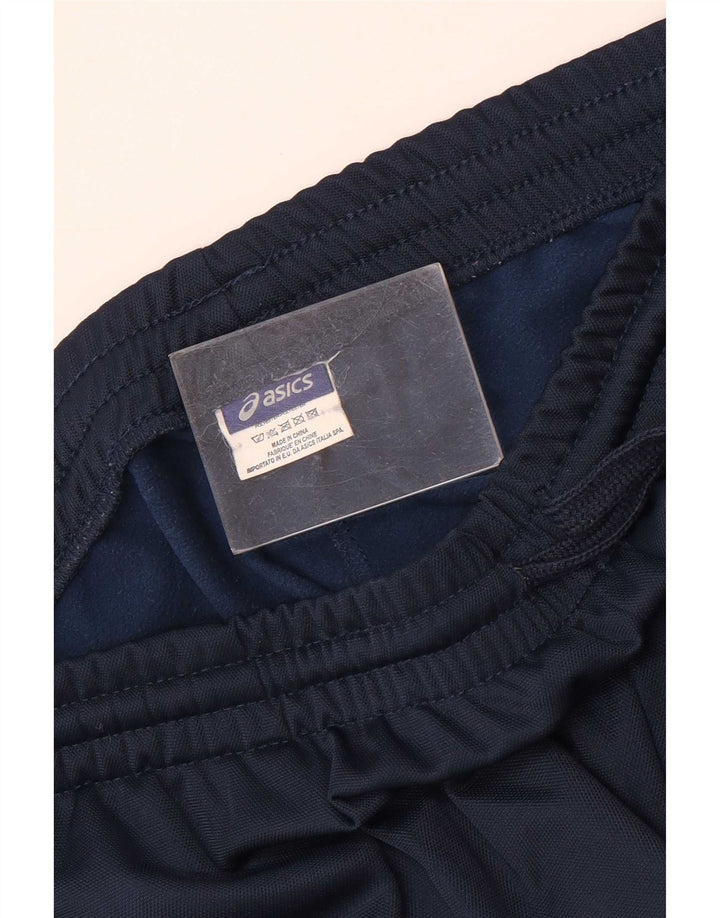Pantaloni de trening Asics pentru bărbați, mari, bleumarin, poliester