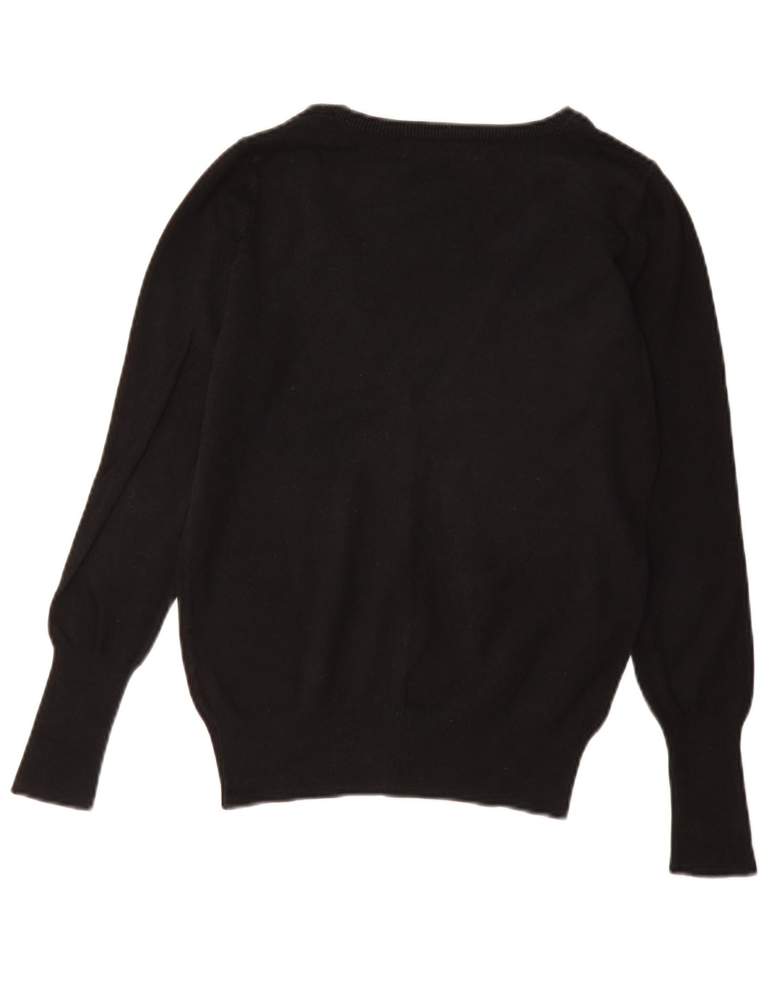 Pulover cardigan pentru femei Zara UK 12 bumbac mediu negru