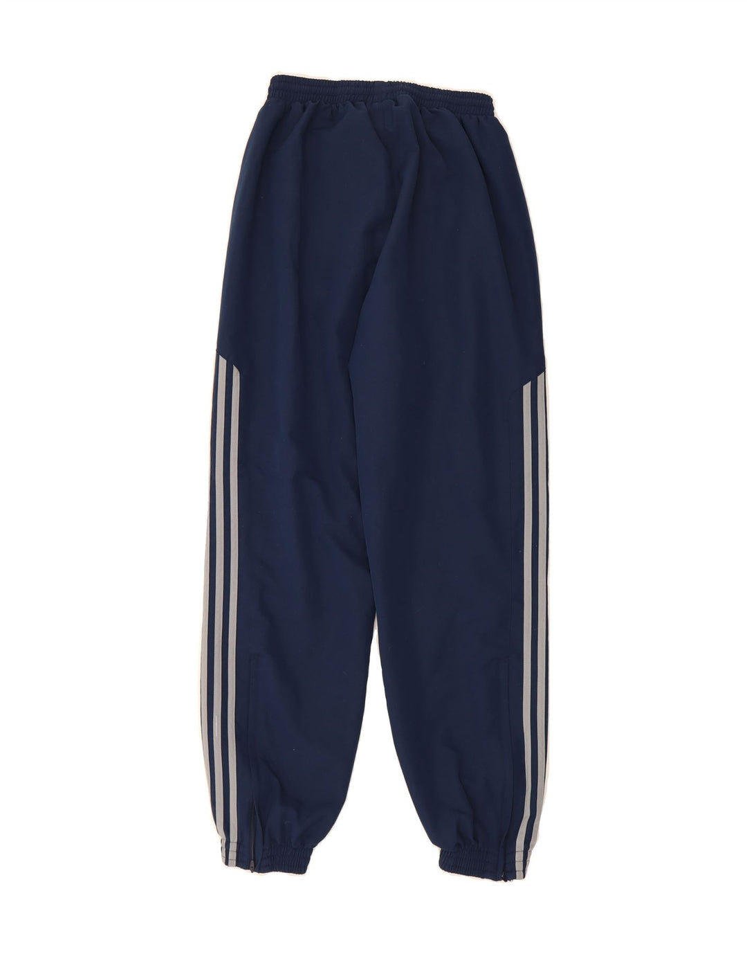 ADIDAS Womens Tracksuit Trousers Joggers UK 10 Small  Navy Blue Polyester Vintage Adidas and Second-Hand Adidas from Messina Hembry 