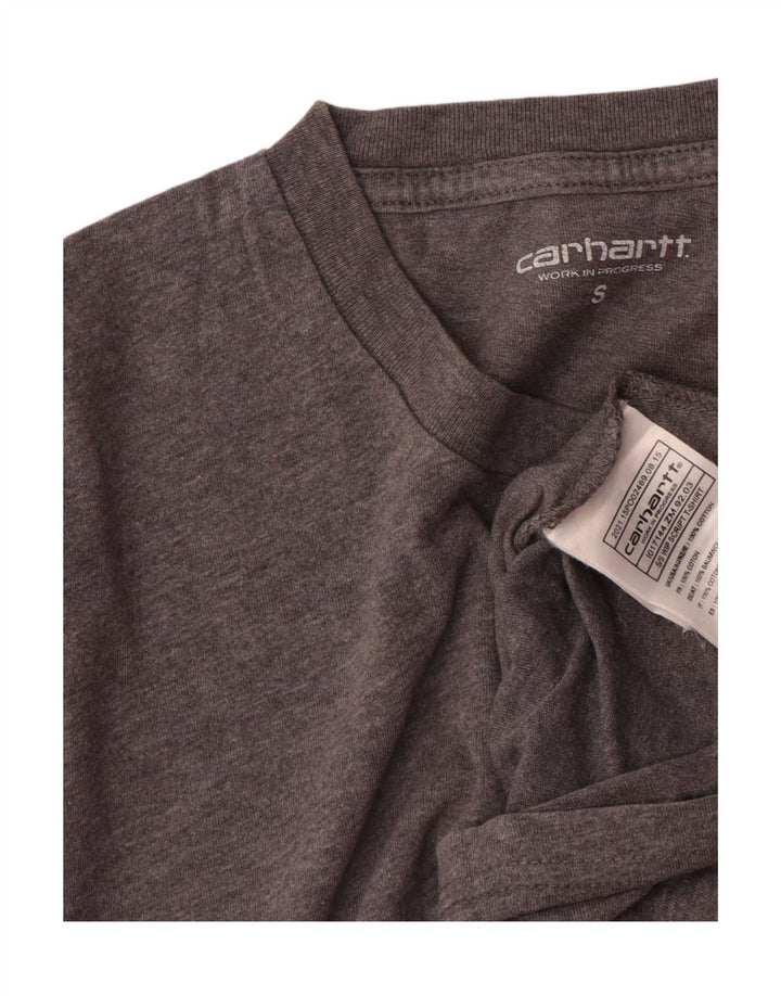 Tricou grafic pentru bărbați Carhartt Top mic din bumbac gri