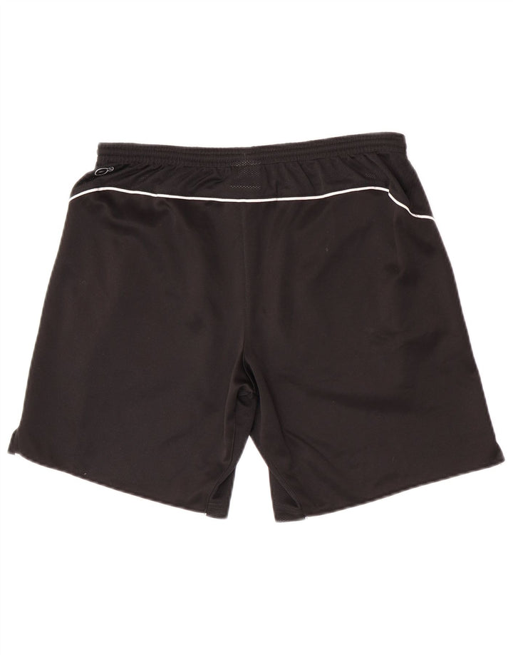 Pantaloni scurti sport Puma băieți 15-16 ani poliester negru