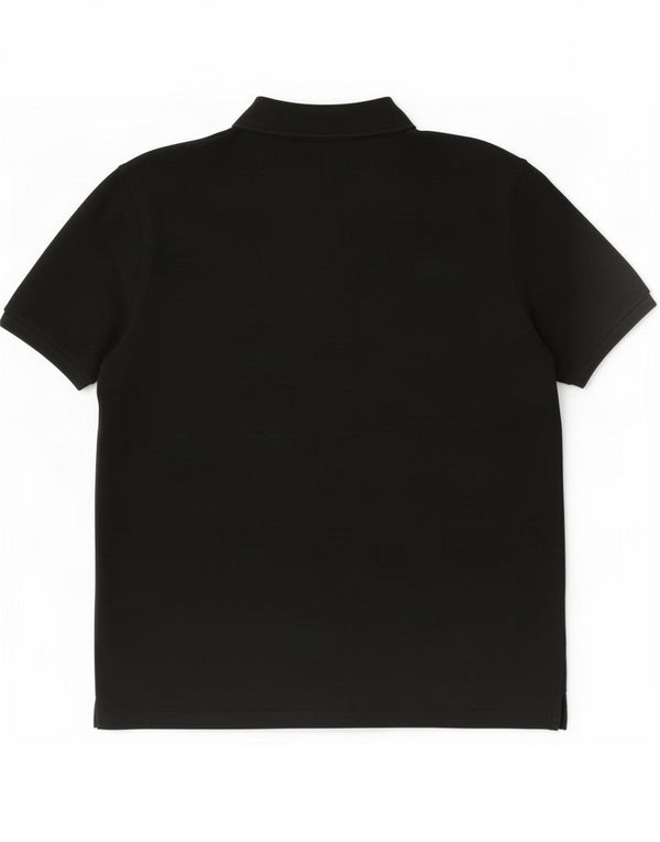 Gant Mens Polo Shirt Large Black Cotton