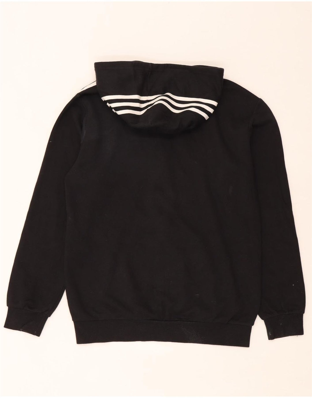 Pulover Adidas pentru bărbați, cu fermoar, bumbac, negru