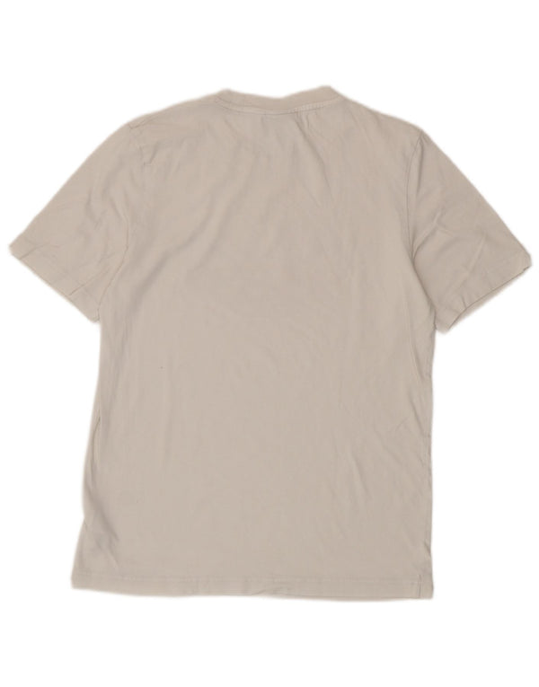 Tricou grafic pentru bărbați Adidas Top mic, alb, bumbac