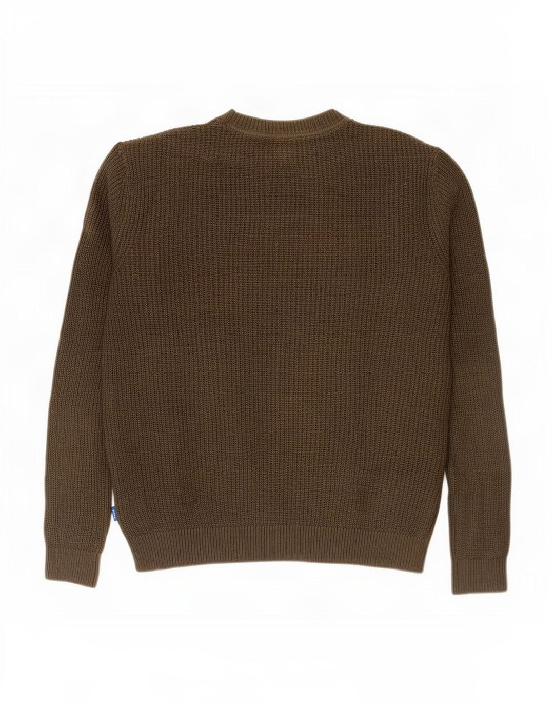 Pulover Jack & Jones pentru bărbați cu decolteu rotund, mediu acrilic kaki