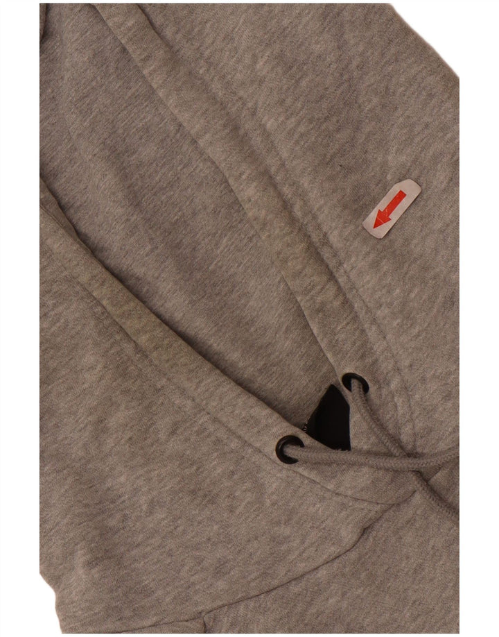Pulover Nike pentru bărbați, bumbac cu pete, gri mediu