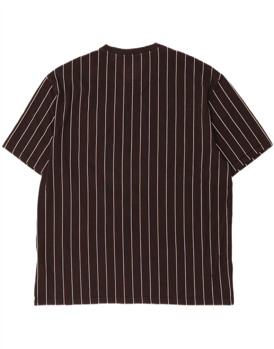 Tricou grafic Tommy Hilfiger pentru bărbați Top mediu din bumbac cu dungi negre