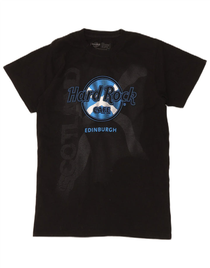 HARD ROCK CAFE Tricou grafic Edinburgh pentru bărbați Top mic bumbac negru