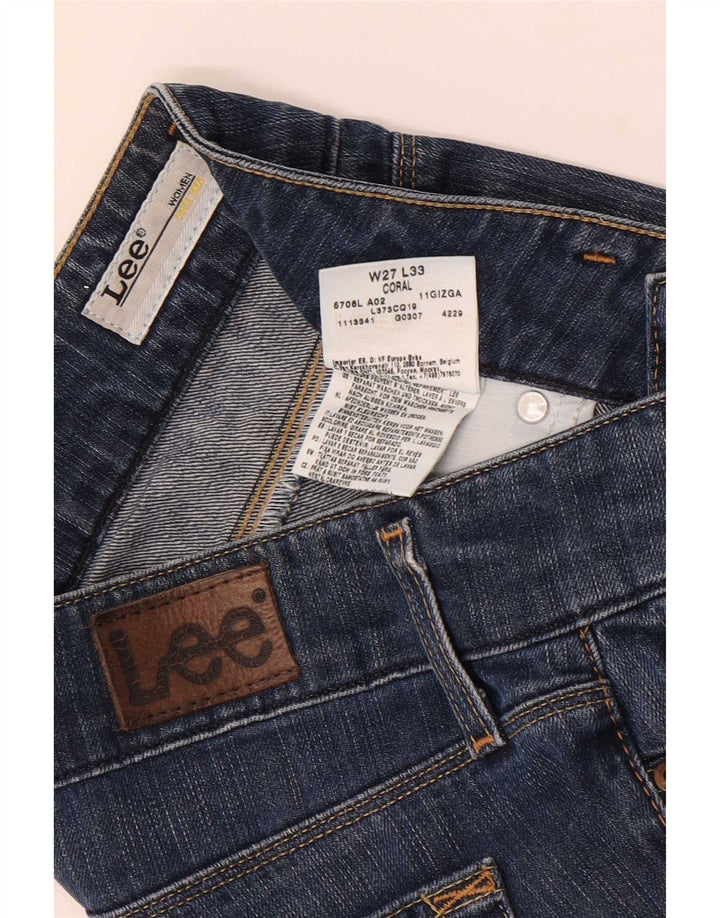 Blugi Lee Coral Bootcut W27 L33 Bumbac albastru