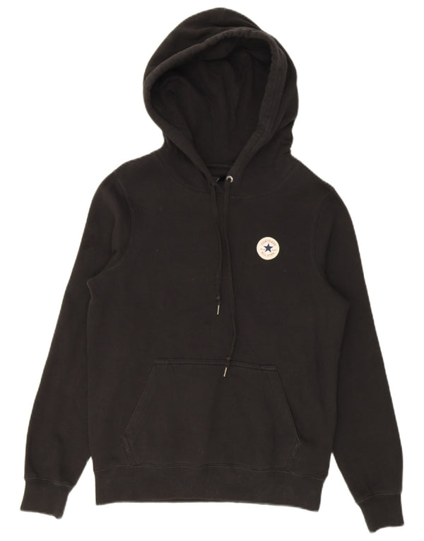 Pulover supradimensionat pentru femei Converse UK 6 XS bumbac negru