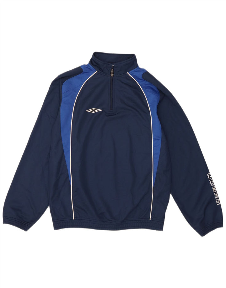 Umbro Băieți Pulover Grafic Pulover 12-13 Ani Mare Bleumarin