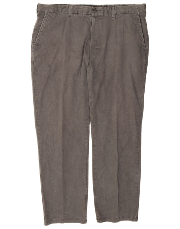 Pantaloni chino obișnuiți pentru bărbați Marks & Spencer L40 L29 bumbac gri