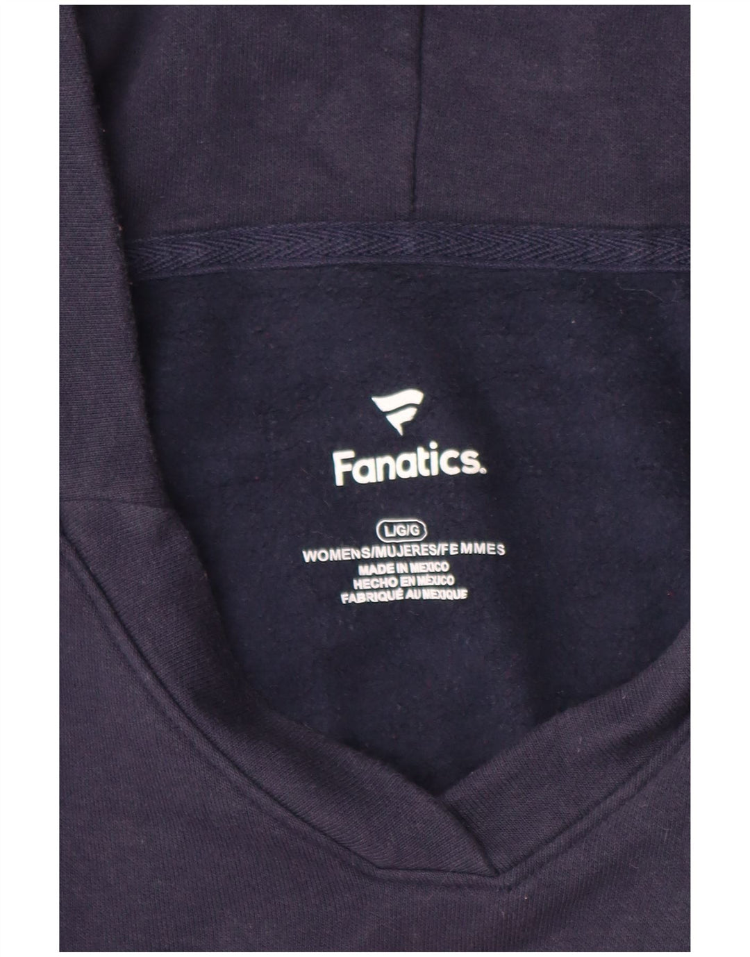 FANATICS Pulover pentru femei Chicago Bears Graphic Hoodie UK 16 Mare Bleumarin