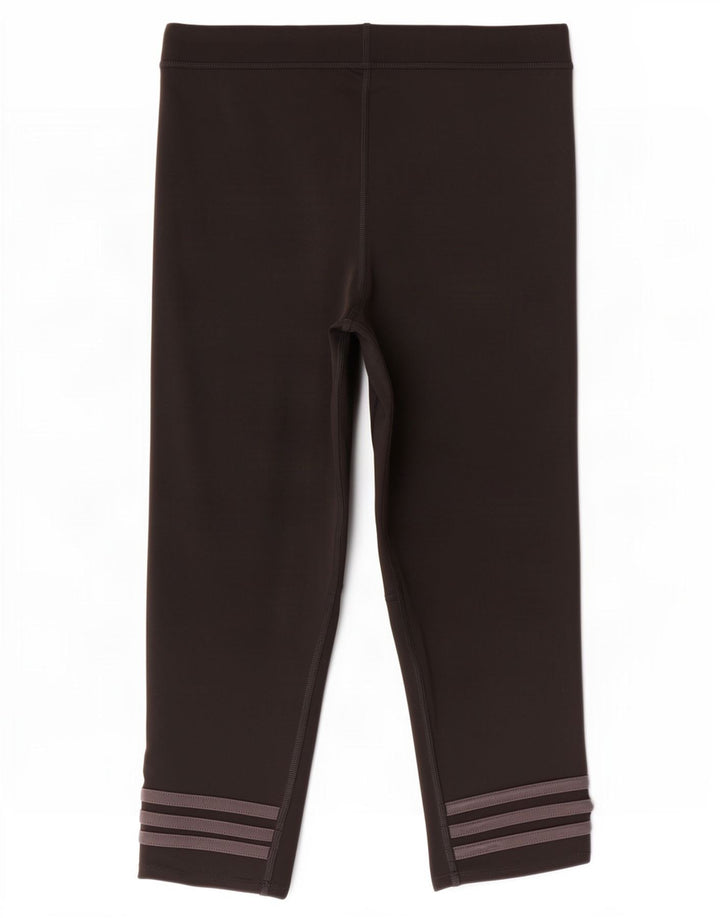 Leggings Adidas Response Capri pentru femei UK 16 Large Black