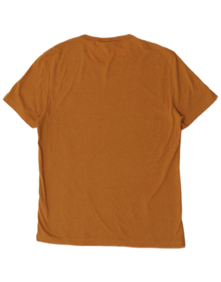 Tricou pentru bărbați Penguin Top Bumbac galben mediu