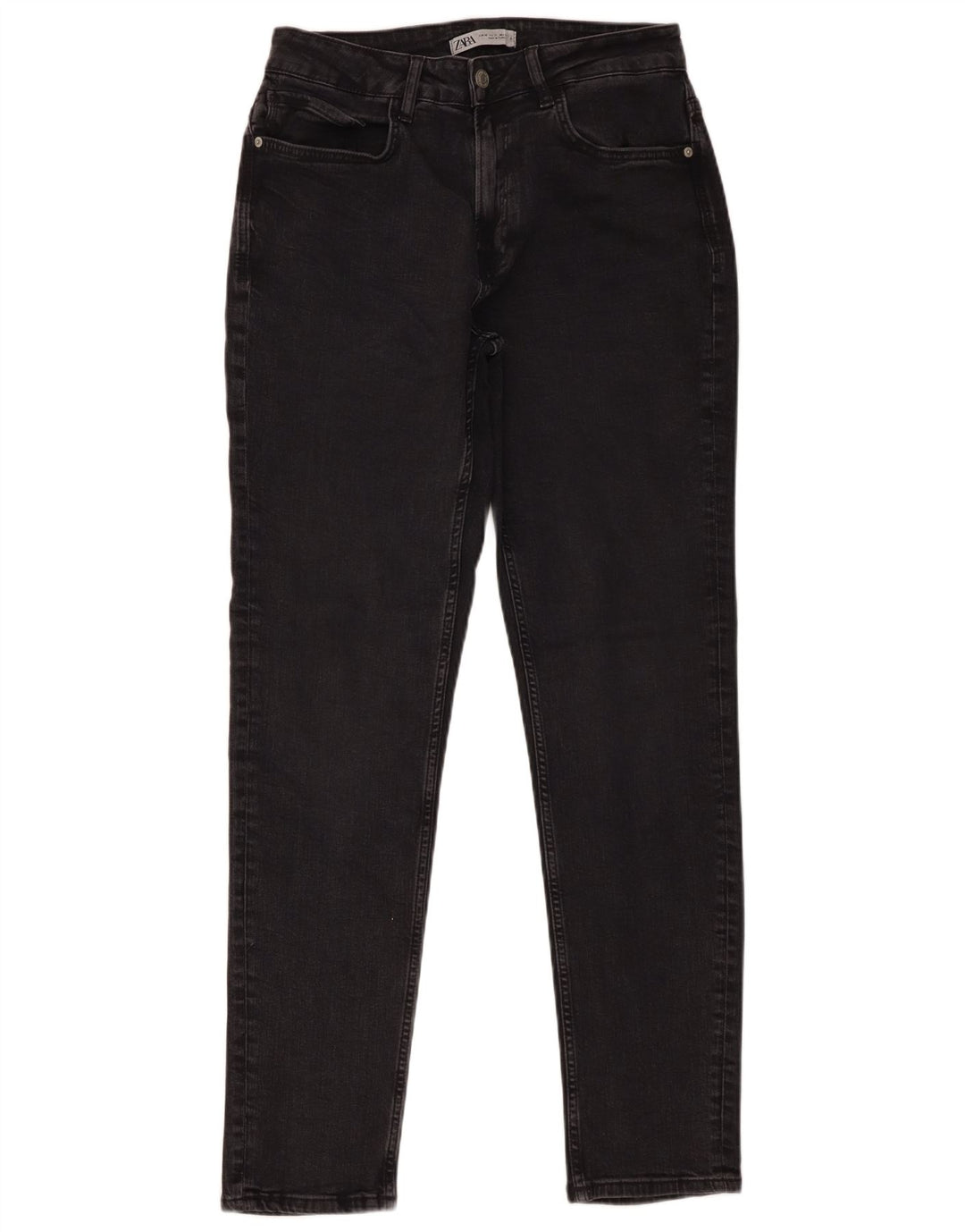 Blugi slim pentru bărbați Zara EU 40 Medium W31 L31 Bumbac negru