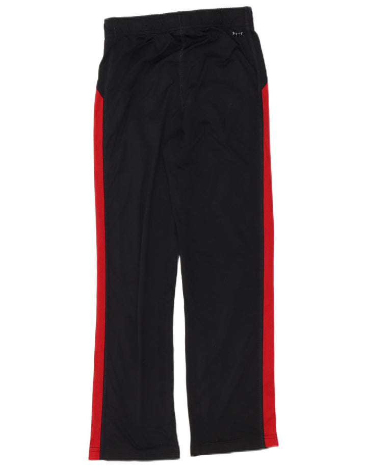 Pantaloni de trening obișnuiți pentru băieți Nike 12-13 ani, mari, negru, color block