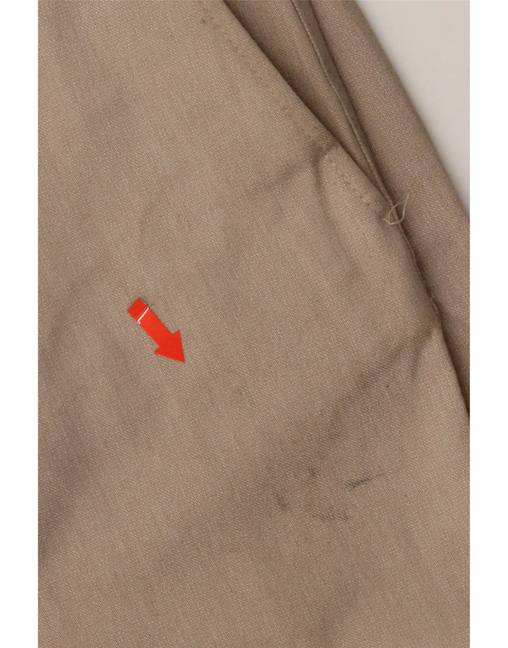 Pantaloni chino slim pentru bărbați Zara EU 38 Mici L30 L28 Bej Poliester