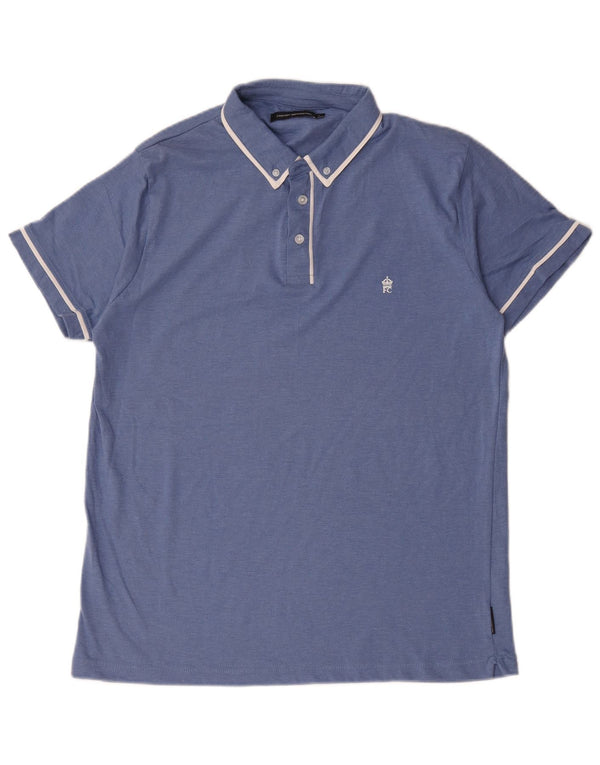 Tricou polo pentru bărbați French Connection XL, bumbac albastru