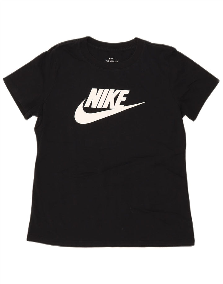 Tricou grafic pentru femei NIKE Top UK 14 Medium Black Bumbac