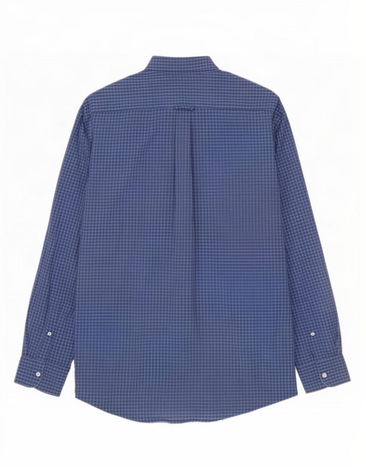 Cămașă pentru bărbați Gant XL Blue Check Bumbac