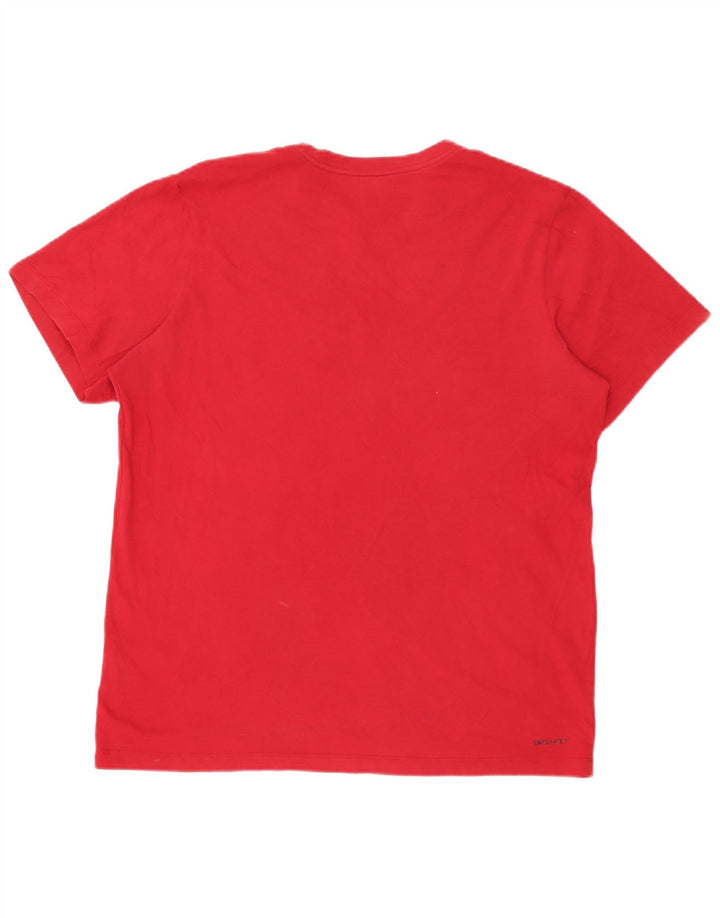 Tricou pentru bărbați Jordan Top mare bumbac roșu