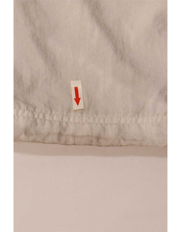 Pantaloni de trening Adidas pentru femei UK 12/14 Medium White Poliamid