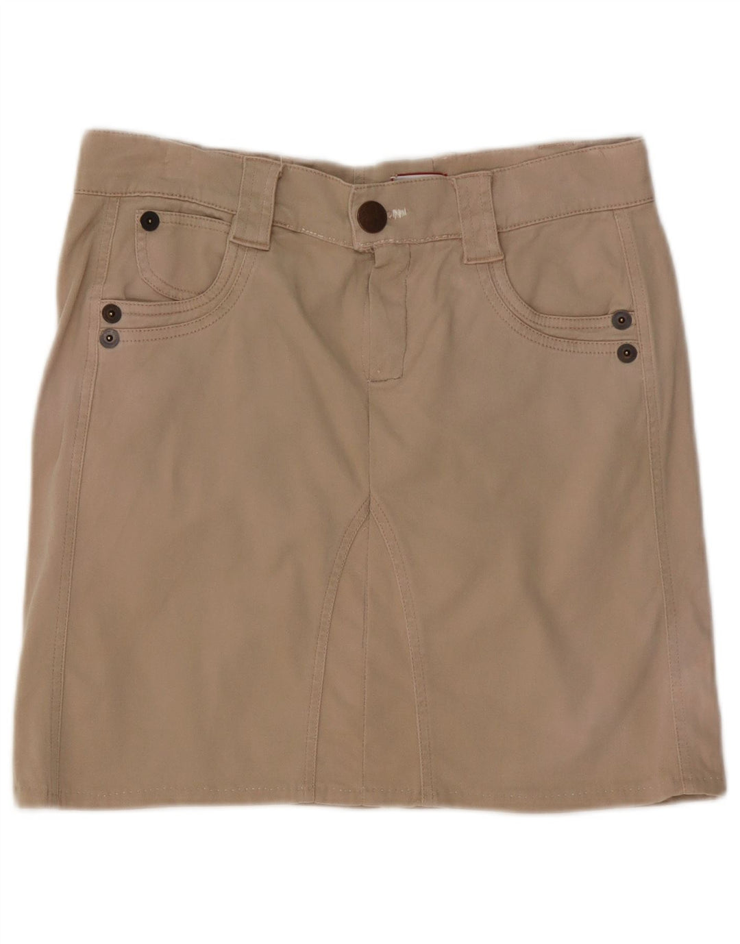 Max & Co. Fusta mini pentru femei W32 Large Beige