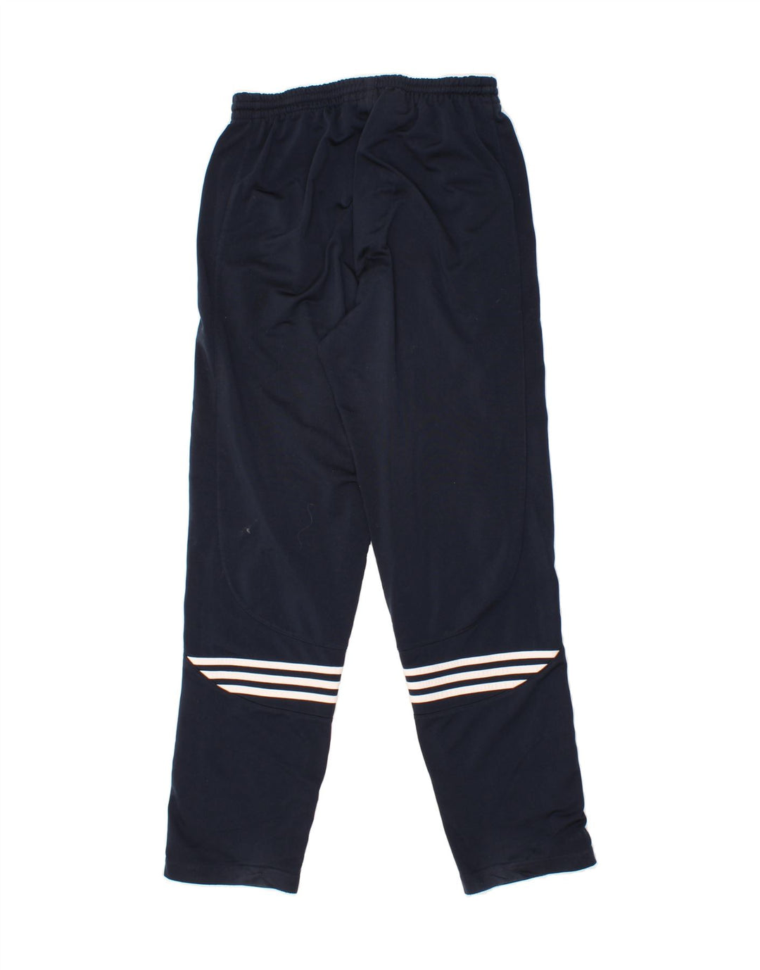 ADIDAS Mens Tracksuit Trousers UK 36/38 Small Navy Blue Polyester Vintage Adidas and Second-Hand Adidas from Messina Hembry 