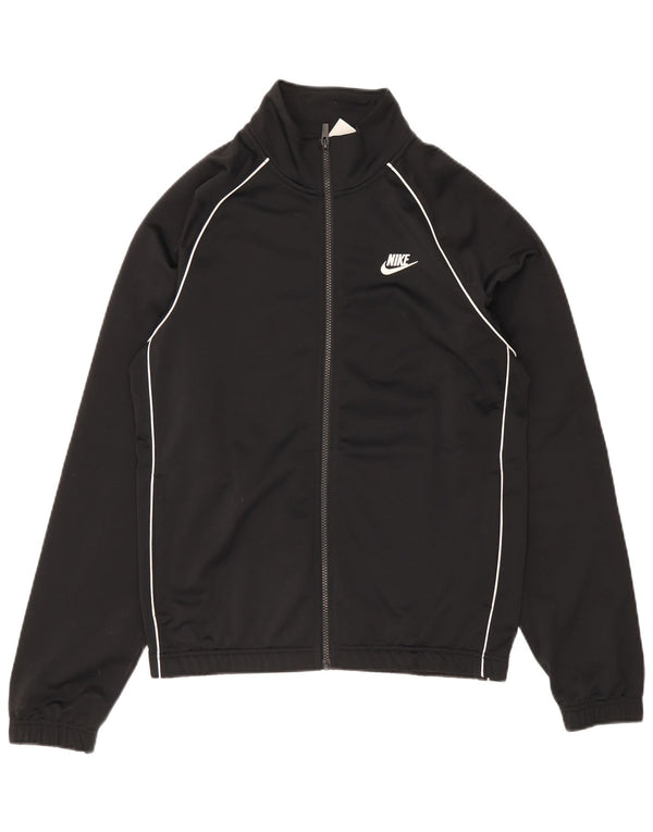 Jachetă de trening pentru bărbați Nike, poliester negru mic