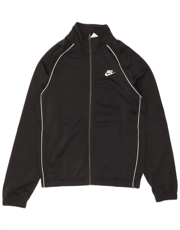 Jachetă de trening pentru bărbați Nike, poliester negru mic