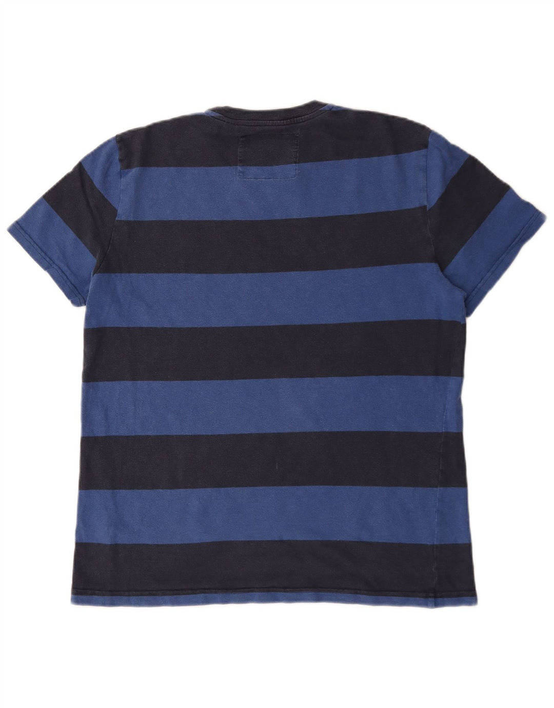Tricou Jack Wills pentru bărbați Top mediu din bumbac cu dungi bleumarin