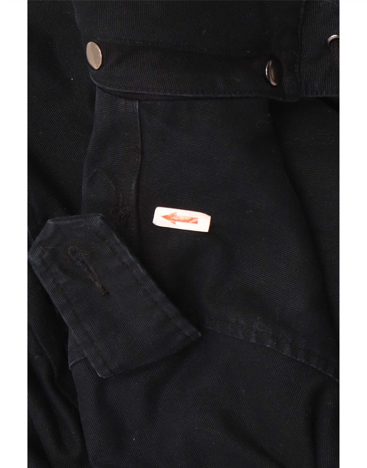 Jachetă parka cu glugă pentru bărbați Carhartt UK 38, bumbac mediu negru