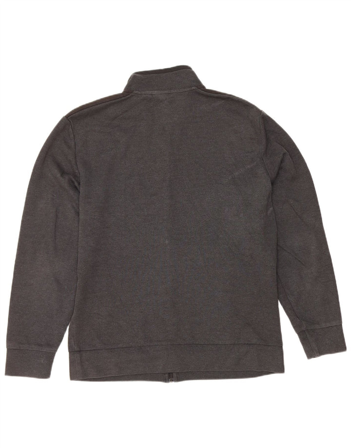 Jachetă de trening Calvin Klein pentru bărbați, bumbac color bloc, gri mediu