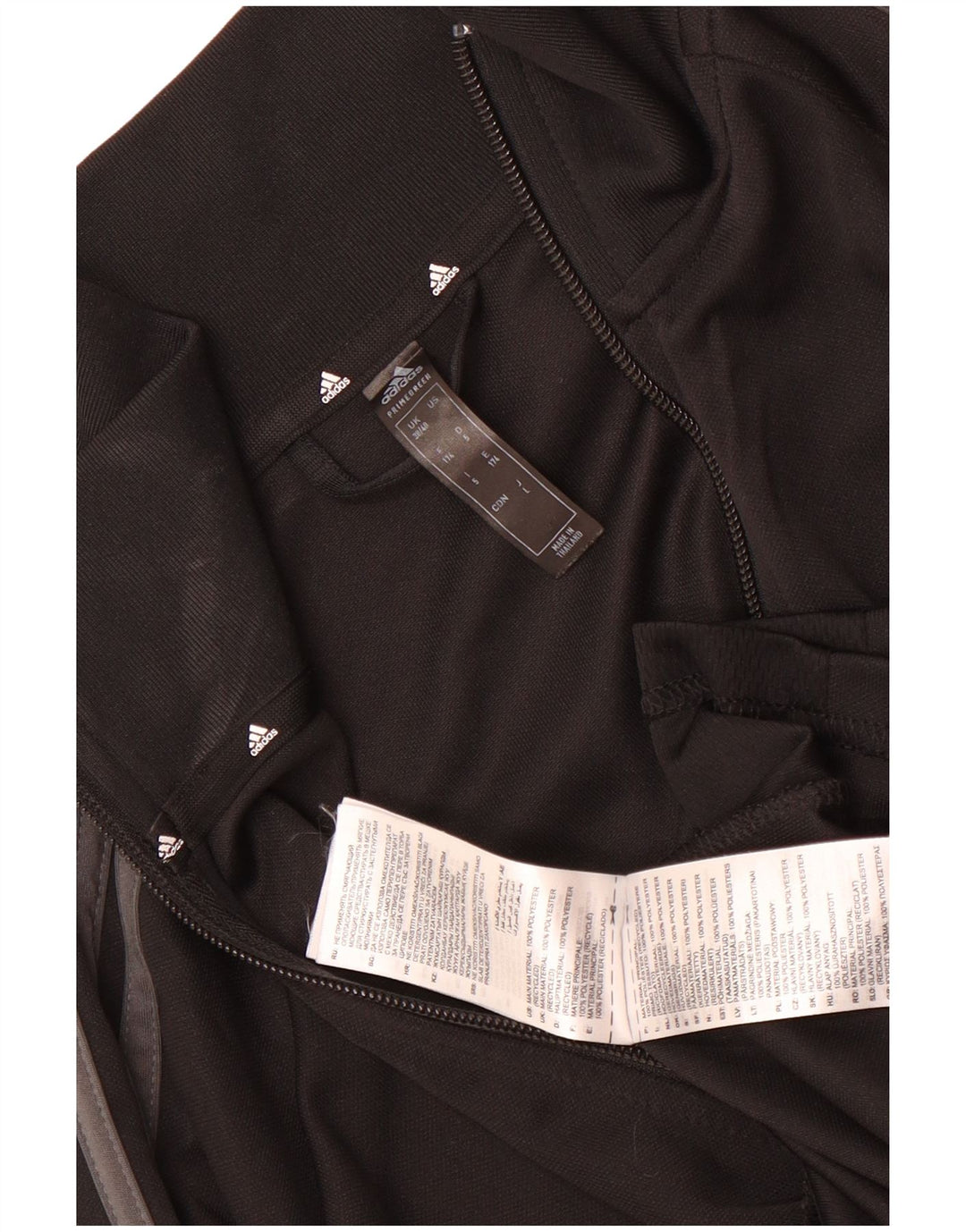 Jachetă de top pentru trening Aeroready pentru bărbați Adidas UK 38/40 Poliester mediu negru