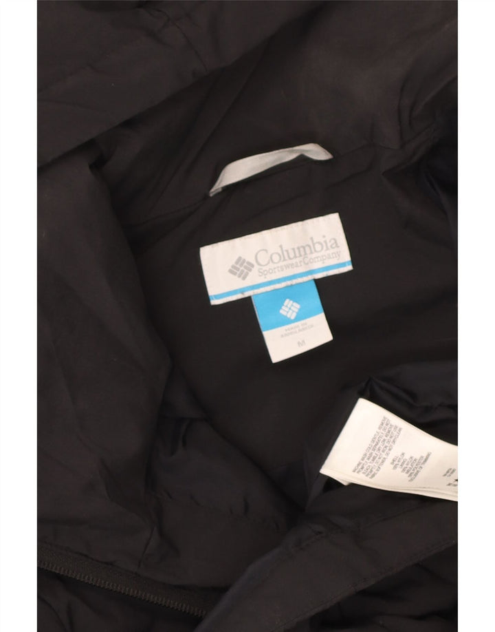 Palton căptușit cu glugă Columbia pentru femei UK 12 Medium Black Nylon