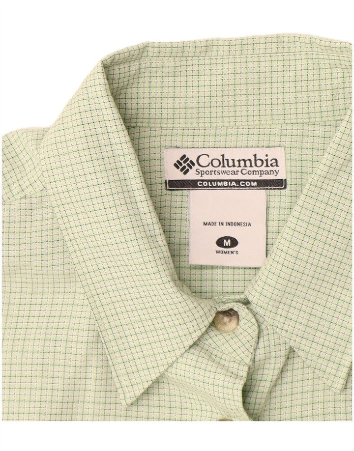 Cămașă Columbia pentru femei UK 14 Medium Green Check Modal